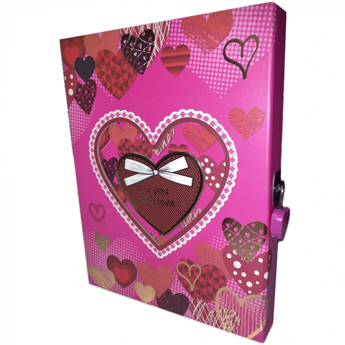 Bafix Hatıra Defteri Kilitli 16.8x21.8 Bj-1829