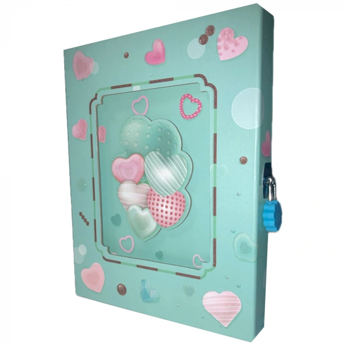 Bafix Hatıra Defteri Kilitli 16.8x21.8 Bj-2109