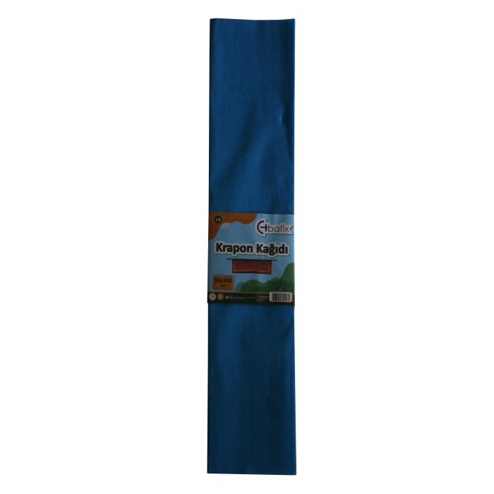Bafix Krapon Kağıdı 10 LU 50x200 CM Açık Mavi