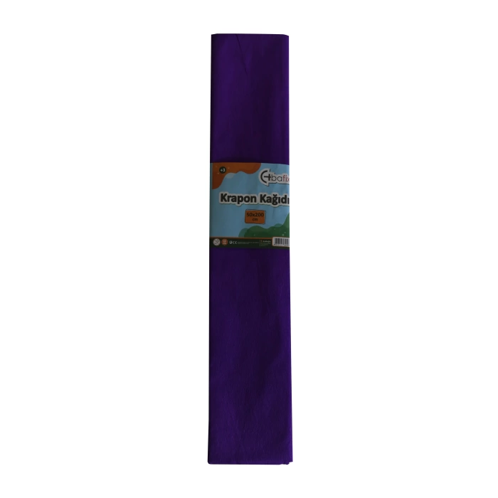 Bafix Krapon Kağıdı 10 LU 50x200 CM Mor