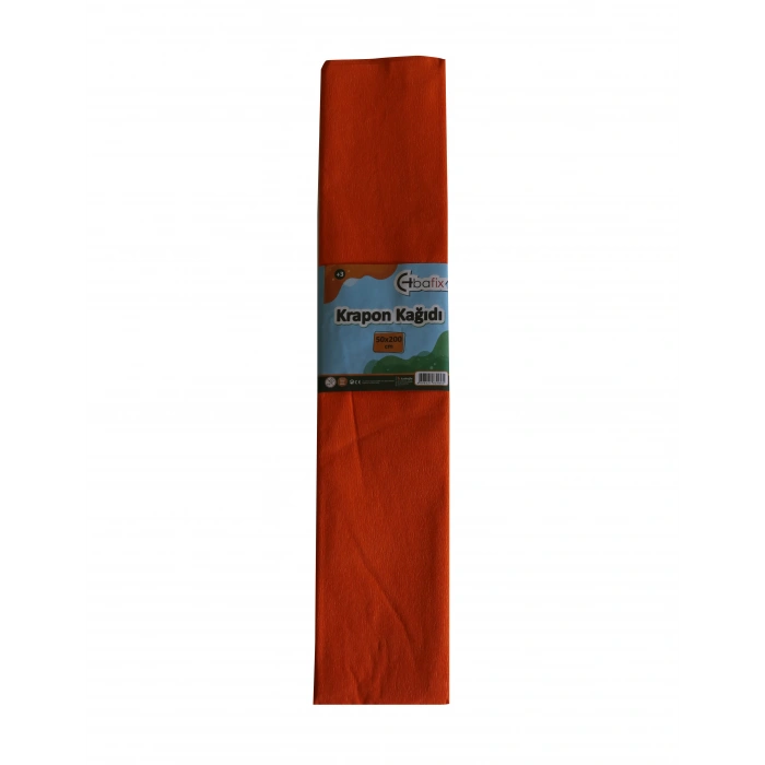 Bafix Krapon Kağıdı 10 LU 50x200 CM Turuncu