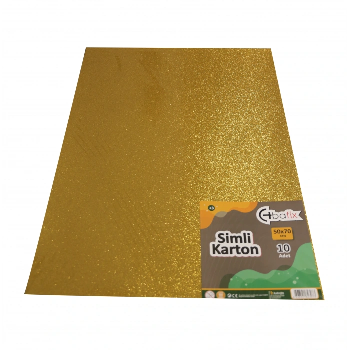 Bafix Simli Karton 50x70 Altın (gold)
