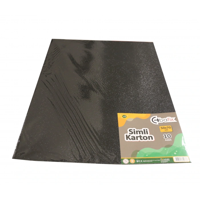 Bafix Simli Karton 50x70 Siyah