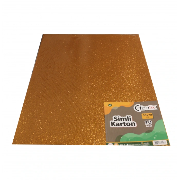 Bafix Simli Karton 50x70 Turuncu