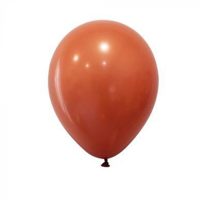 Balonevi Balon 12 İnc Baskı Terracotta 100 Lü