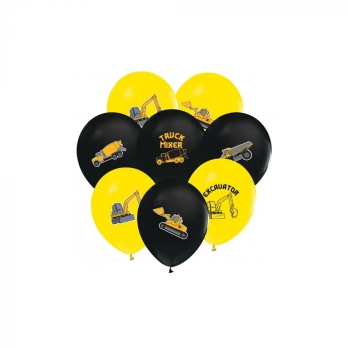 Balonevi Balon 4+1 İnşaat Baskılı 12 8 Li