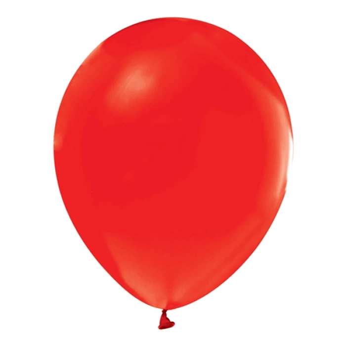 Balonevi Balon Baskısız 12 Kırmızı 100 LÜ BBP12100-03