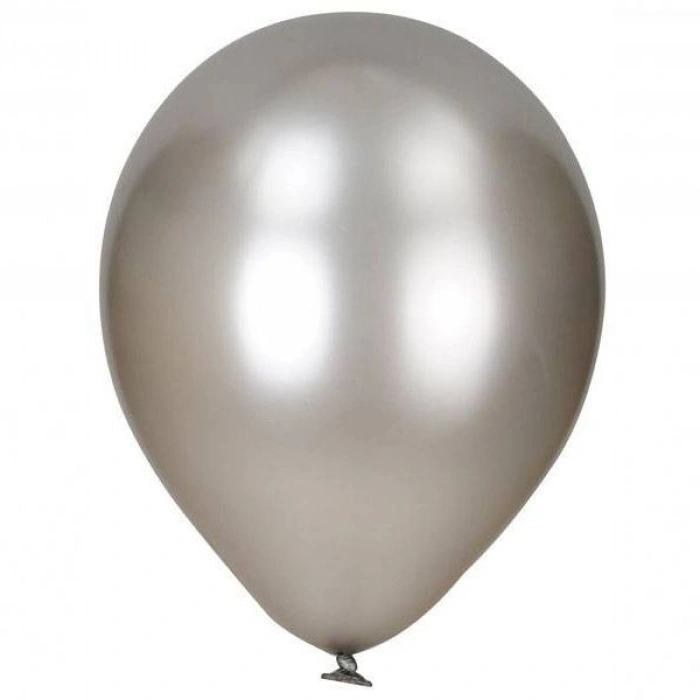 Balonevi Balon Metalik Gümüş 100 Lü 2678