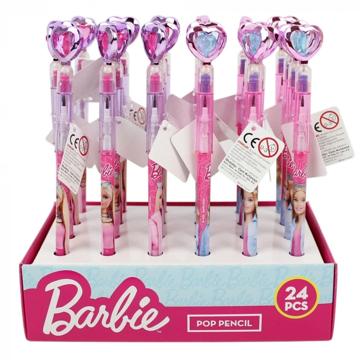 Barbıe Geçmeli Kalem B-1032 Taşlı Kalp 24/576