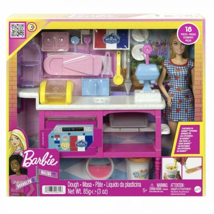 Barbie Nin Eğlenceli Kafesi Oyun Seti Hjy19