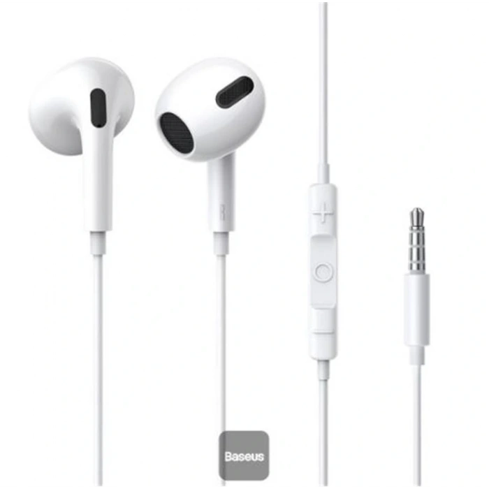 Baseus NGCR020002 Encok H17  3.5mm Beyaz Kulaklık