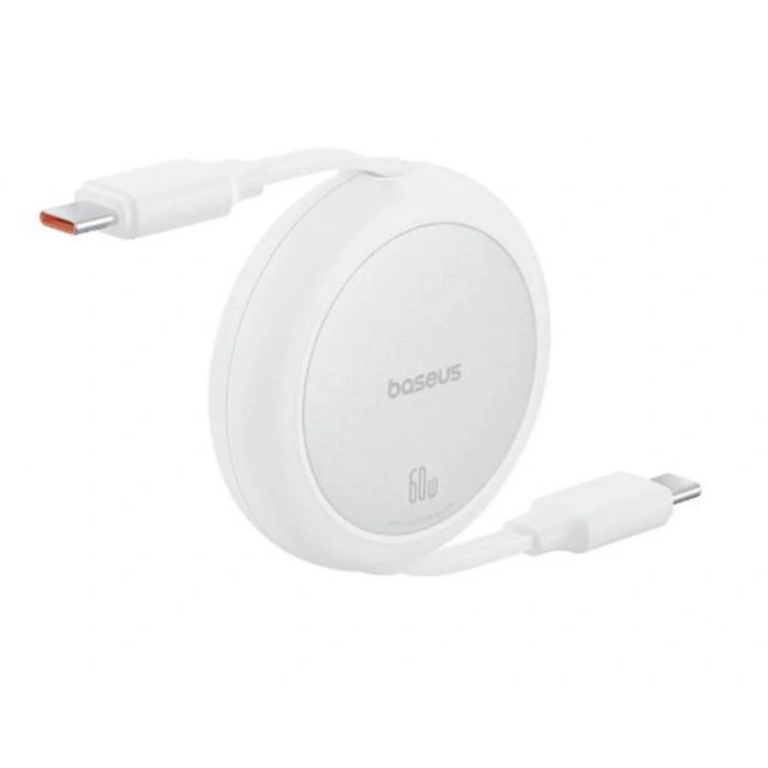 Baseus P10364500211-01 60W 1m Free2 Draw C-C Beyaz Kablo