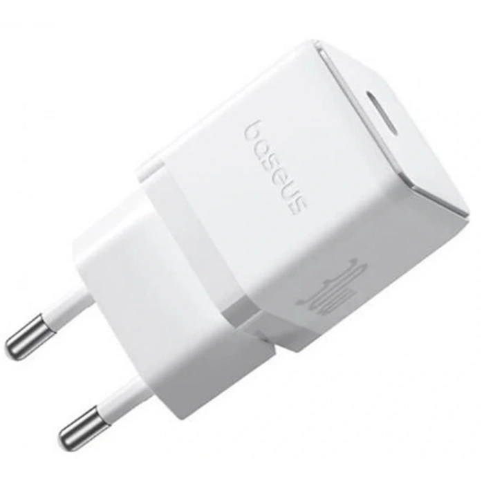 Baseus Palm Hızlı Şarj Aleti 1C 30w Beyaz  EU (P10111605213-00)