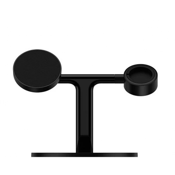 Baseus Wxte00101 Swan 3 İn 1 Magsafe 20w Wireless Şarj Özellikli Stant Siyah