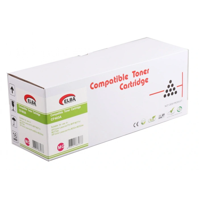 Basic Hp Cf403a Kırmızı Muadil Toner 201a M227-m252