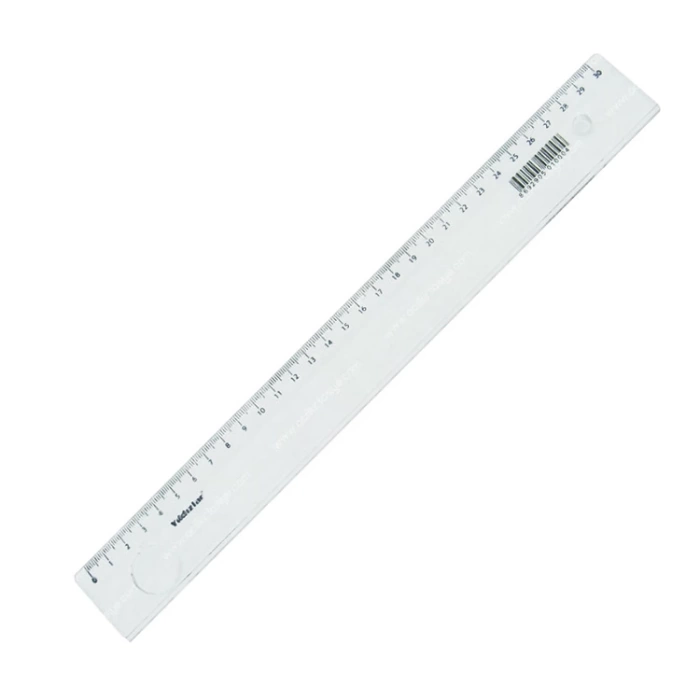 Beş Yıldızlar Standart Cetvel Plastik Mercekli 30 CM 010