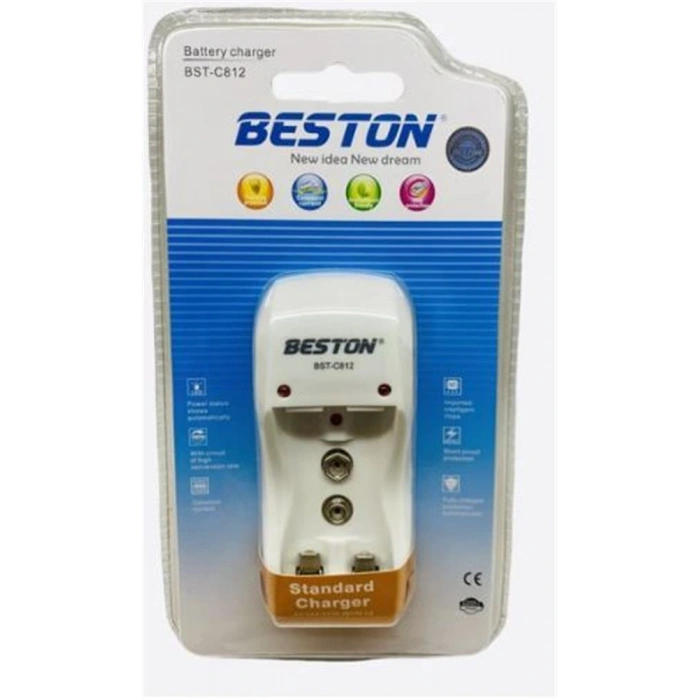 Beston C812 2 Li  Pil Şarj Cihazı Aa-aaa-9v
