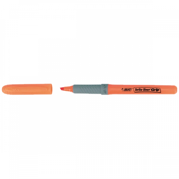 Bic Fosforlu Kalem Brite Line Grip Turuncu Kalem Tipi 811 933