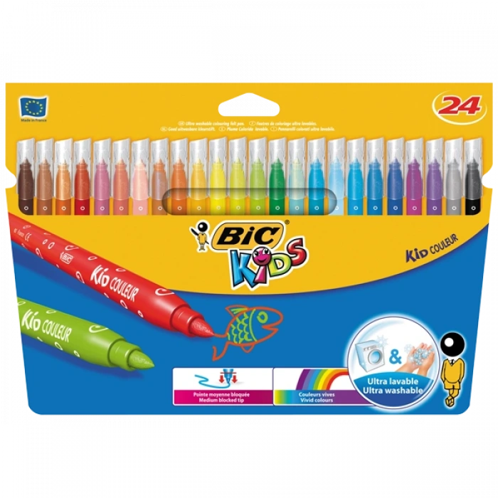 Bic Keçeli Kalem Kids Couleur 24 Renk 841800