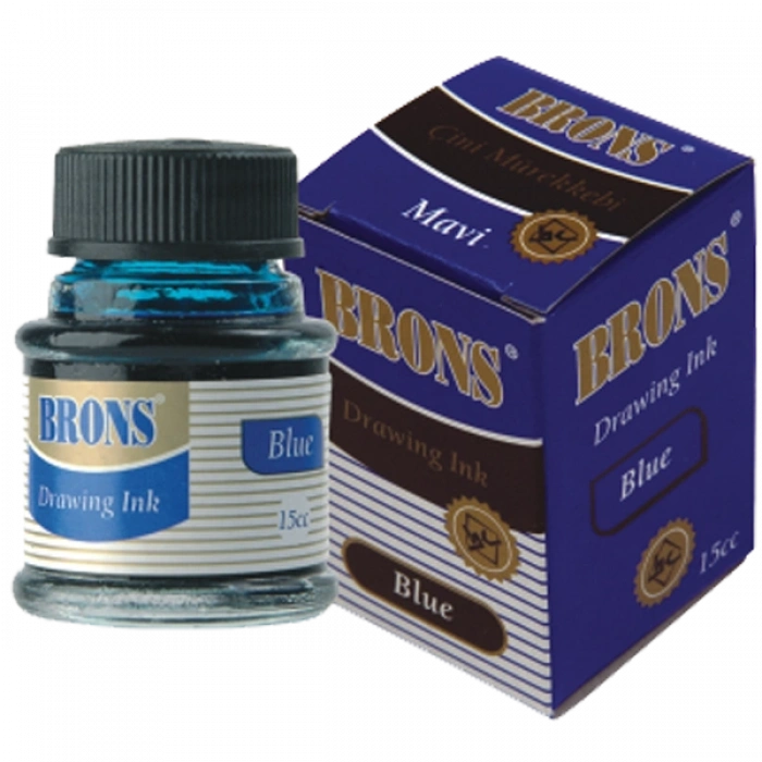 Brons Çini Mürekkebi 20 Cc Siyah Br-317