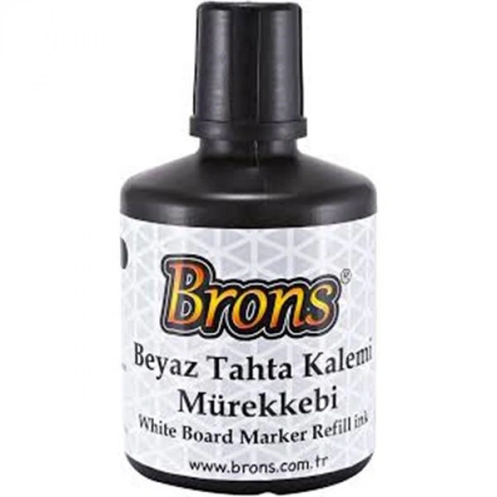 Brons Tahta Kalem Mürekkebi 100 Cc Siyah Br-353