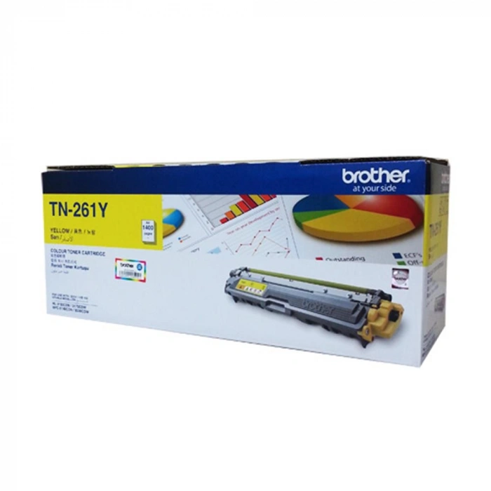Brother Tn-261y 1.400 Sayfa Yellow Sarı Toner Hl-3150-3170 Mfc-9140-9330