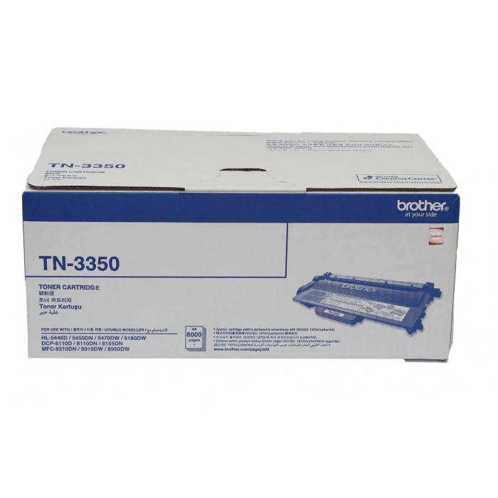 Brother Tn-3350 8.000 Sayfa Black Siyah Toner Hl-5440-5450 Dcp-8110-8155 Mfc-8510-8910