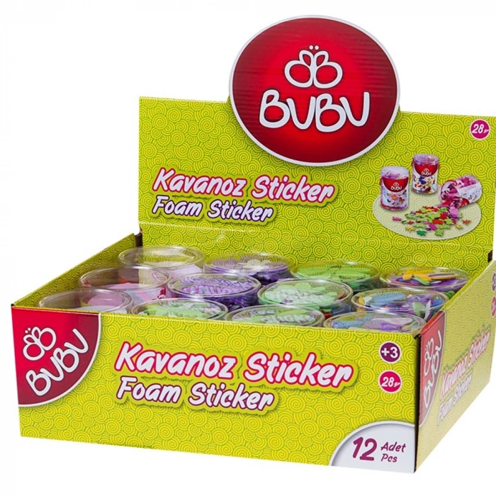 Bu-bu Eva Harf Sticker 28 Gr Bubu-00048