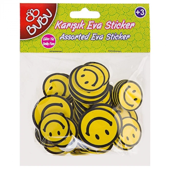 Bu-bu Eva Sticker 24 Lü Karışık St0013/...st0016 Bubu-sts006
