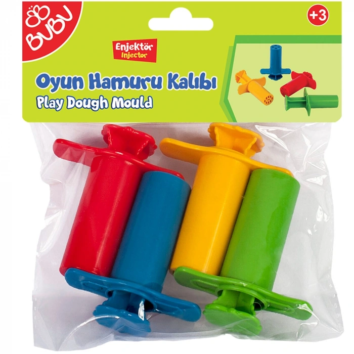 Bu-bu Oyun Hamuru Kalıbı Enjektör