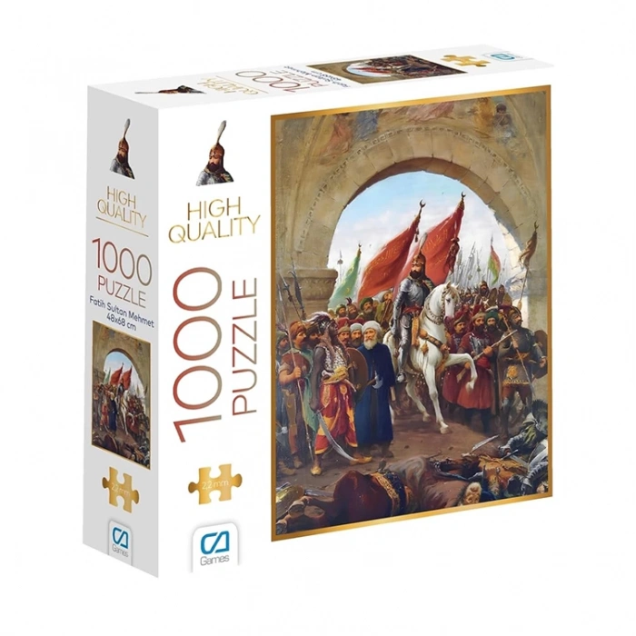 Ca Games Puzzle 1000 Parça Fatih Sultan Mehmet Ca1000-7077