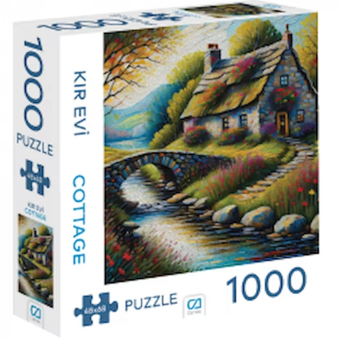 Ca Puzzle 1000 Parça Kır Evi Ca1000-7047
