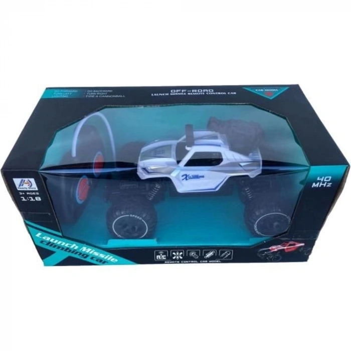 Canem Oyuncak Işıklı Roket Atan Şarjlı Jeep 21 Cm 338-27a