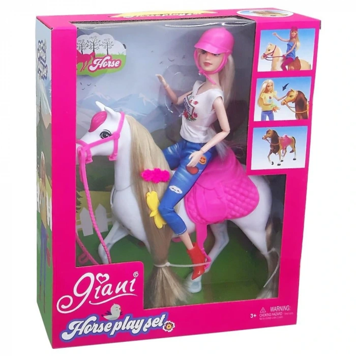 Canem Oyuncak Kutulu Atlı Bebek