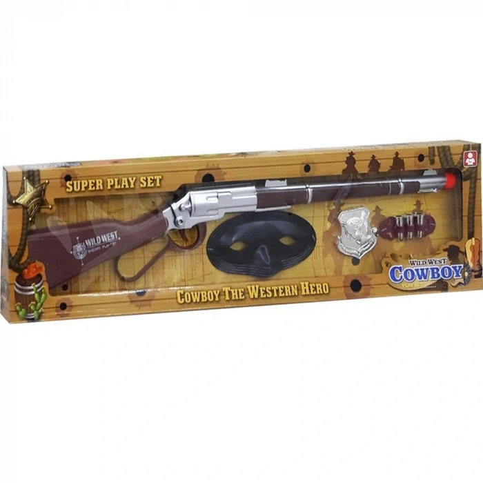 Canem Oyuncak Sesli Tüfek Seti