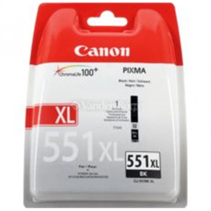 Canon Clı-551xl Bk Black Siyah Yüksek Kapasiteli Mürekkep Kartuş Ip7250 Mx925