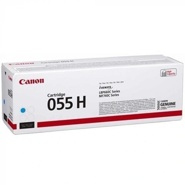 Canon Crg-055h C Cyan Mavi Yüksek Kapasite Toner M745