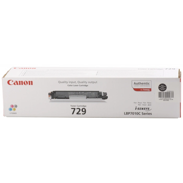 Canon Crg-729bk Black Siyah 1.200 Sayfa Toner Lbp7010-7018
