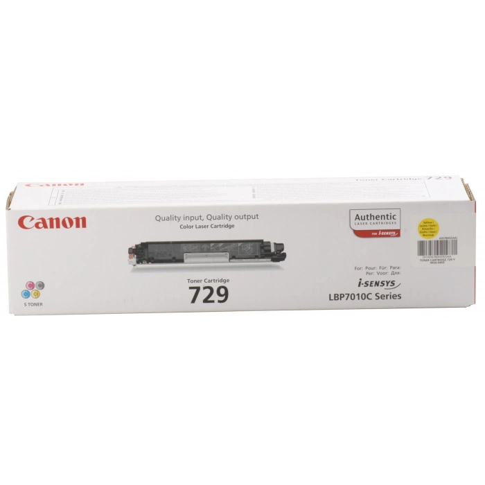Canon Crg-729y Yellow Sarı 1.000 Sayfa Toner Lbp7010-7018