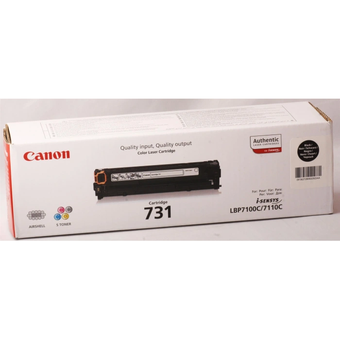 Canon Crg-731bk Black Siyah 1.400 Sayfa Toner Lbp7110 Mf628-8230-8280