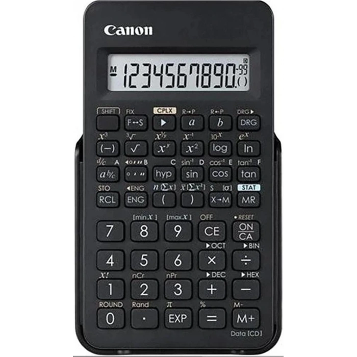 Canon F-605g Siyah 12 Hane Bilimsel Hesap Makinesi