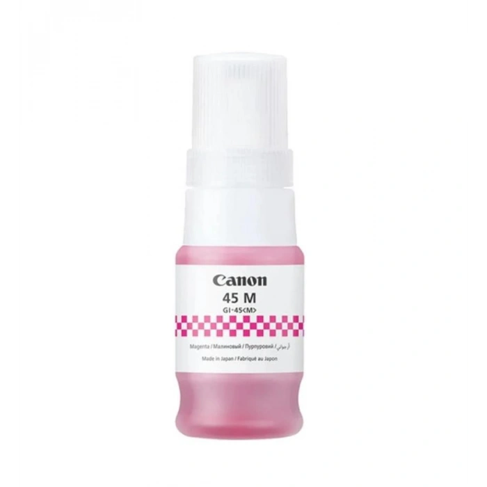 Canon Gı-45m Magenta Kırmızı Şişe Mürekkep