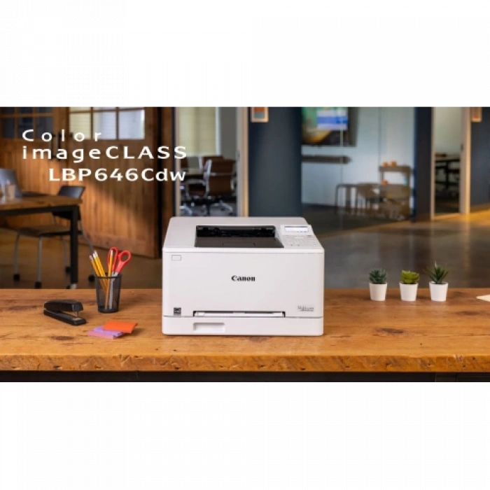 Canon  İ-sensys Lbp646cdw,  Wifi, Lan, Duplex, Renkli Lazer, Yazıcı (dakikada 25  Sayfa) Orijinal Tonerli