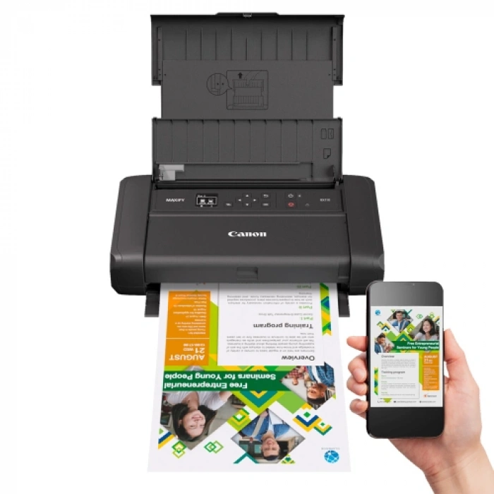 Canon Maxıfy Bx110, Renkli, Bataryalı, Wifi, Taşınabilir Yazıcı