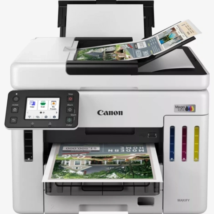 Canon Maxıfy Gx7140, Renkli, Mürekkep Mega Tanklı, Yazıcı, Tarayıcı, Wifi, Lan, Duplex, Orijinal Mürekkep