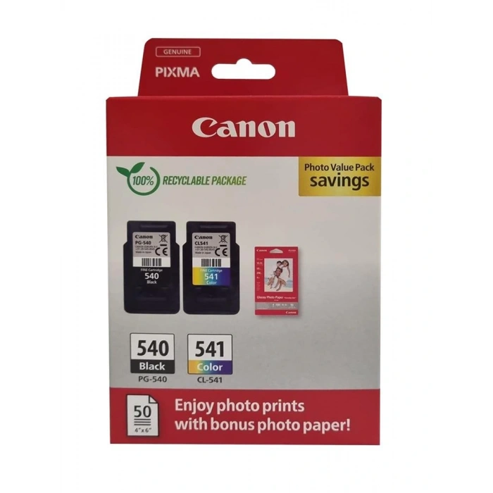 Canon Pg-540 Cl-541 Photo Value Multipack 2li Mürekkep Kartuş