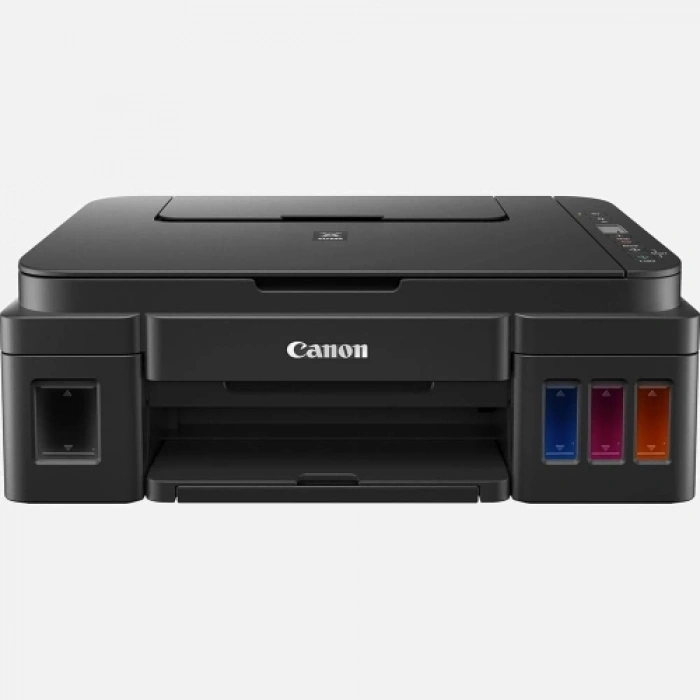 Canon Pıxma G2410, Renkli, Mürekkep Tanklı, Yazıcı, Tarayıcı, Fotokopi +1 Şişe Siyah Mürekkep Hediye