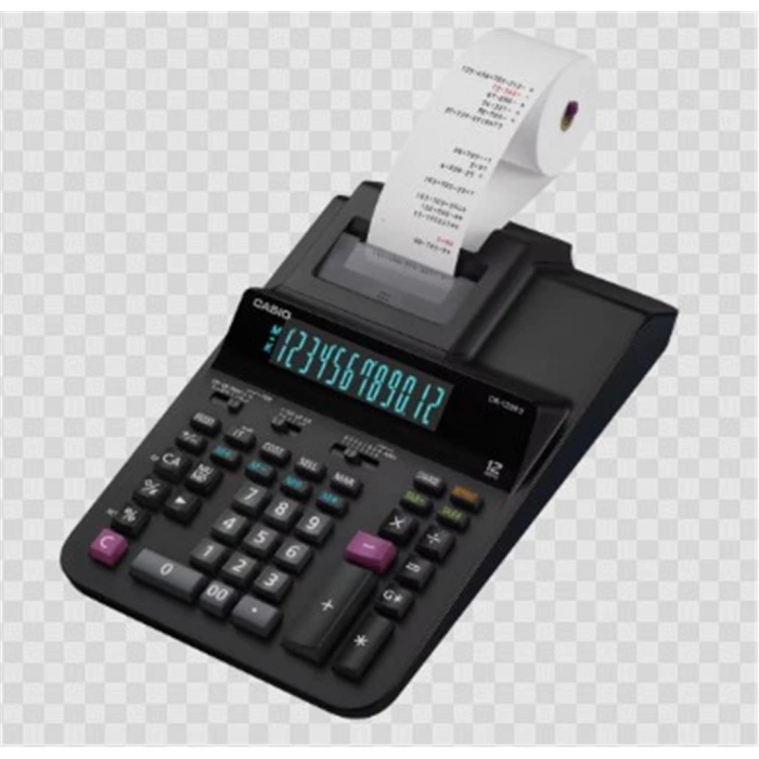 Casio Dr-120rıı-bk 12 Hane Şeritli Siyah Hesap Makinesi