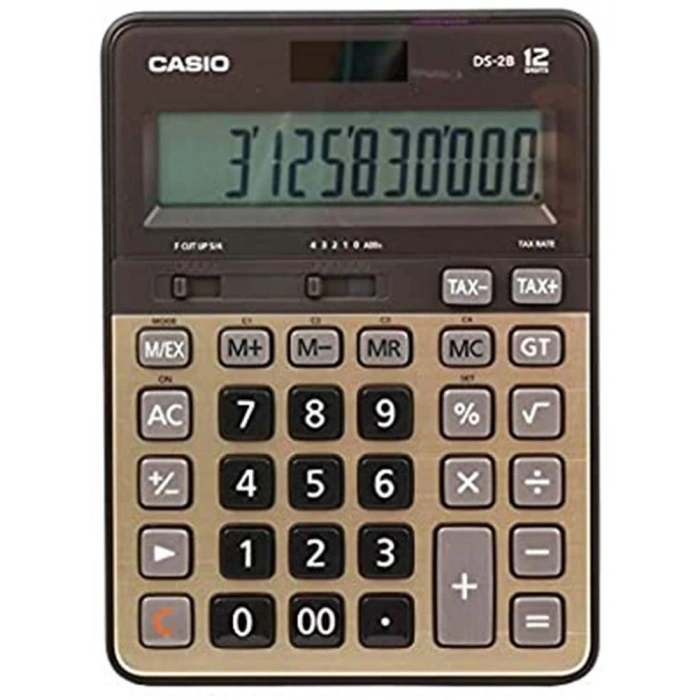 Casio DS-2B-GD Profesyonel 12 Hane Masa Üstü Hesap Makinesi