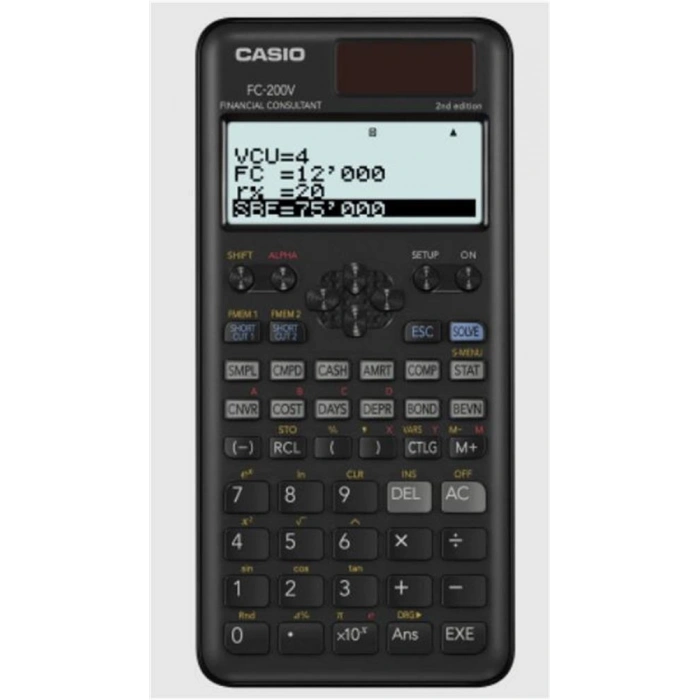 Casio Fc-200v Finansal Hesap Makinesi